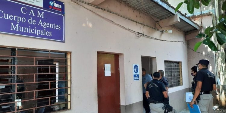 Allanan la alcaldía de Chalchuapa por intento de sustracción de documentos