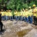 Gobierno de El Salvador ejecuta Plan Cero Ocio con limpieza del Salto de Malacatiupán