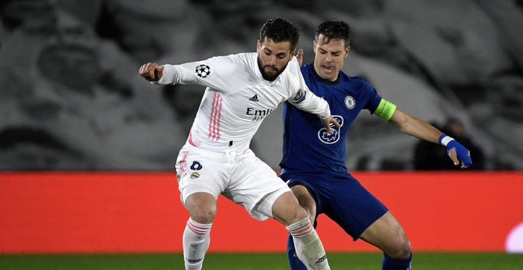 Real Madrid y Chelsea terminaron con empate de 1-1 en la ida de semifinales de la Champions. Foto AFP