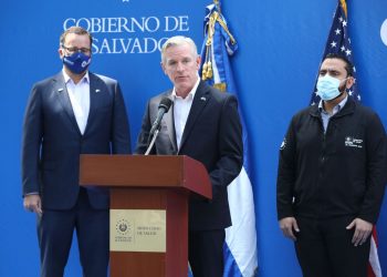 EE. UU. dona $2 millones a El Salvador para continuar con el combate a la pandemia de la COVID-19