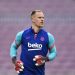 Marc André Ter Stegen queda fuera de la Eurocopa por problemas en su rodilla