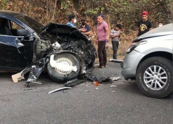 Disminuyen accidentes de tránsito durante abril de 2021 en Morazán