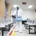 Ministerio de Salud desinfecta hospitales nacionales Saldaña, Psiquiátrico y de la Mujer