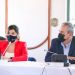 La reunión de la comisión con los funcionarios del Ejecutivo fue ayer por la tarde.