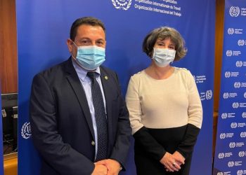 Rolando Castro continúa gira de trabajo en Ginebra con reuniones con la OIT, OIM y ACNUR
