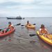 Estudiantes se preparan en turismo de aventura en la isla Zacatillo