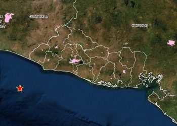 Varios sismos sacuden a El Salvador esta madrugada