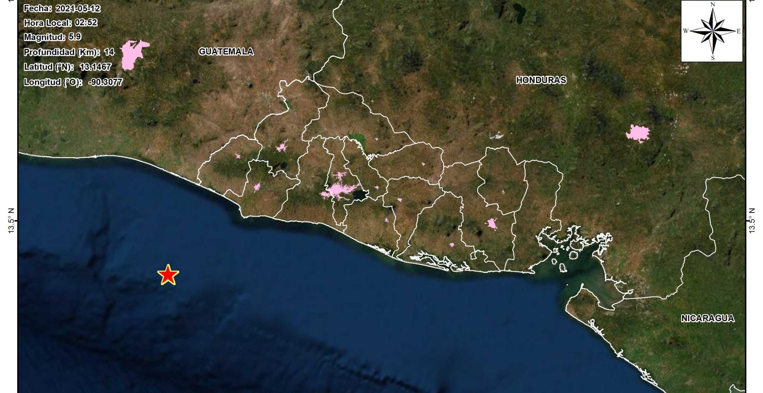Varios sismos sacuden a El Salvador esta madrugada Diario El Salvador