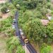 Obras Públicas realiza trabajos de pavimentación en calles de La Libertad