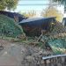 Conductor destruyó «La casita encantada» hecha de botellas