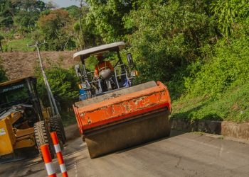 Fovial realiza trabajos de recarpeteo en calle principal a Tepecoyo