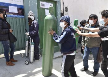 Cochabamba, en Bolivia, se queda sin tanques de oxígeno
