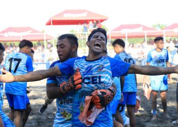 Rancho Viejo tiene medido a La Pirraya en la Liga de Fútbol Playa