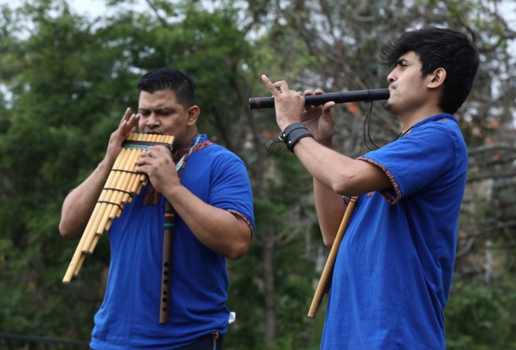 Katari es un nombre de origen maya que significa «serpiente». Tienen cinco años como agrupación. Foto: DES/ Luis Umaña