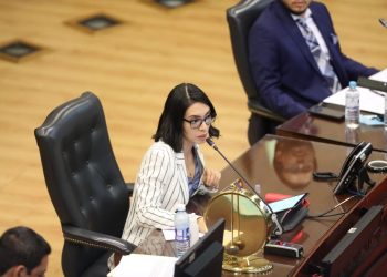 Primera vicepresidente del Legislativo, Suecy Callejas, explica causas legales de destitución de la Sala de los Constitucional