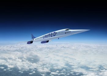 United Airlines quiere volar con aviones supersónicos