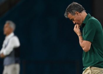 «Esperaba hacer un partido mejor» afirma Luis Enrique, entrenador de la selección española