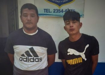 Capturan a dos pandilleros por homicidio en San Pedro Perulapán