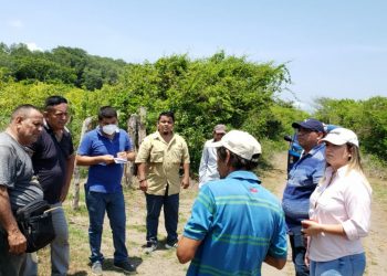 Gobernación visita San Juan del Gozo, en Jiquilisco, para conocer necesidades