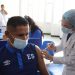 Integrantes de Azul playera reciben vacuna anti COVID-19