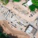 Avanza en más de un 30% la construcción de paso a desnivel en Autopista a Comalapa
