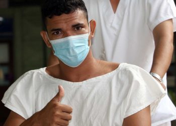 El jugador de la Selecta Playera, Rubén Batres, fue operado con éxito