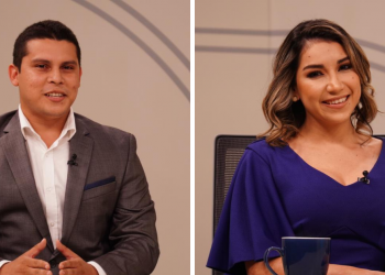Diputados de la bancada cyan, Francisco Villatoro y Dania González, destacan las acciones realizadas por la nueva Asamblea Legislativa