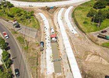 Fotos: así avanza la construcción en el desvío a San Juan Opico