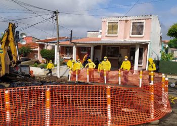 Autoridades continúan trabajos de mitigación en Pinares de Santa Mónica, Santa Tecla