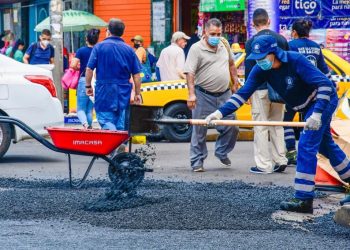 Alcaldía de San Salvador lanza primera etapa del plan «San Salvador sin Baches»