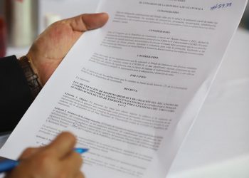 La Ley no ha podido ser aprobada después de una semana de haber sido presentada.