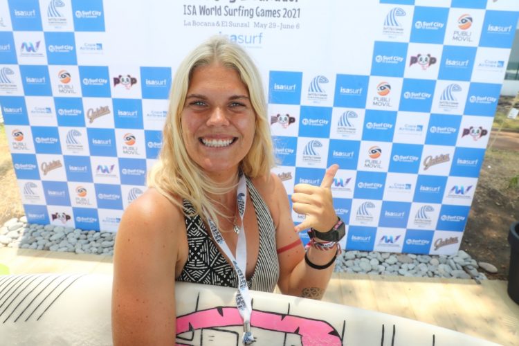 Emmy Wilen visita El Salvador desde Suecia. FOTO / Luis Umaña.