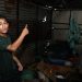 Joven salvadoreño pierde su vivienda al ser inundada por las fuertes lluvias en la comunidad La Cuchilla, Antiguo Cuscatlán