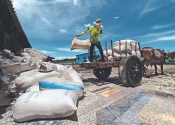 La industria de sal en San Alejo emplea a un centenar de personas