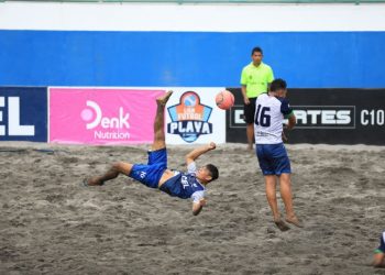 Barra de Santiago comió pichón en jornada de la Liga de Fútbol Playa