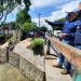 Obras de prevención de riesgo en río El Molino, de Santa Ana, culminarán en agosto