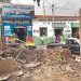 Se desploma un muro centenario en San Miguel