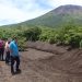 MOP limpia reservorios del volcán de San Miguel