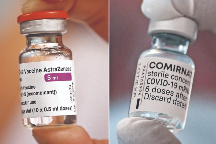 Apuesta. El informe expone que las dosis de las diferentes farmacéuticas se deben aplicar con cuatro semanas de intervalo. Foto AFP.