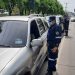 Policía Nacional Civil verifica si transporte colectivo incrementa tarifa de pasaje en Usulután