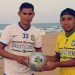 Frank Velásquez, pivot de la Selecta Playera, viaja a torneo de fútbol playa en Virginia