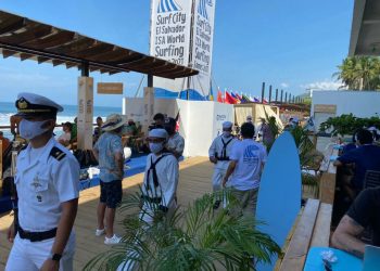 Así se vive la mañana en la última jornada del Surf City El Salvador ISA World Surfing Games 2021