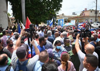Realizan multitudinaria e inédita protesta antigubernamental en pequeño pueblo de Cuba