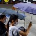 Tormenta tropical toca tierra en el norte de Japón