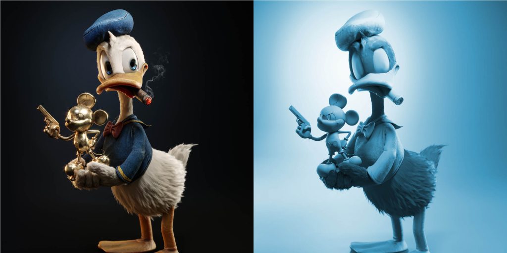 Donald Duck Found A Treasure Gal Yosef