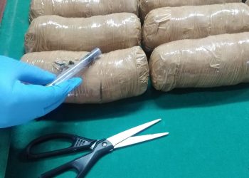 Capturan a traficante de droga en el Paseo General Escalón