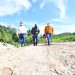 Autoridades supervisan obras de mitigación en el acceso principal a Santa Cruz Michapa