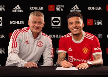 Manchester United presenta a su nuevo fichaje, Jadon Sancho