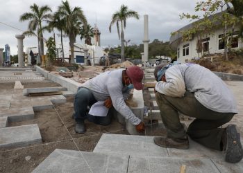 Avanzan las obras para el cambio de «look» de La Libertad