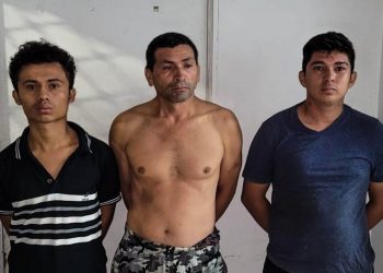 PNC detiene tres personas por homicidio agravado, limitación a la libre circulación y extorsión, en La Libertad